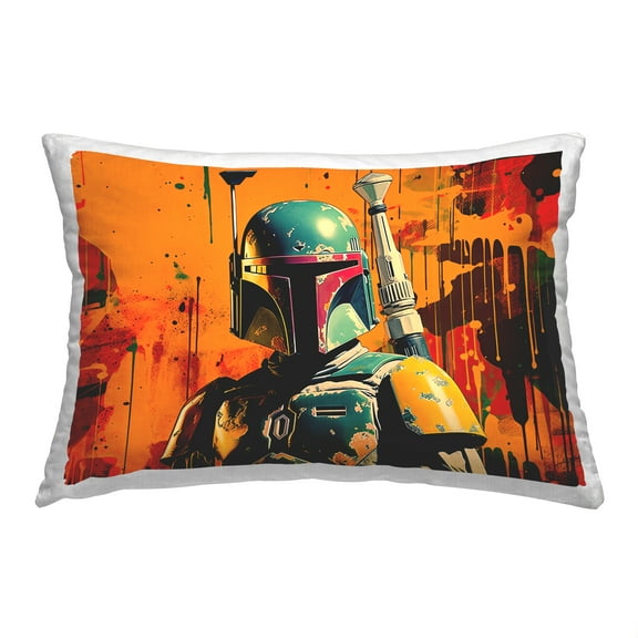 Stupell Industries Modern Sci-Fi Character Decorative Printed Throw Pillow, 14 x 20
