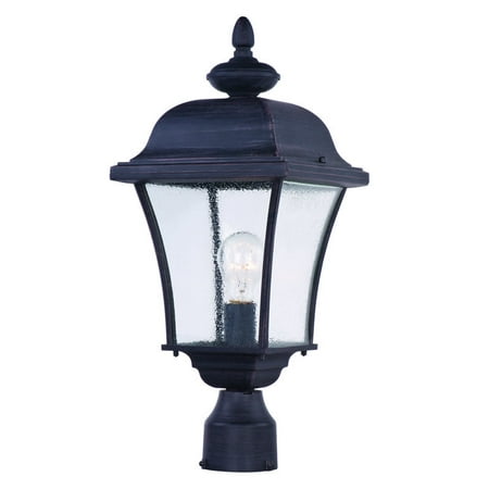 Maxim Lighting Brass Outdoor Lighting - Maxim 1065 Senator 1 Light Outdoor Post Light