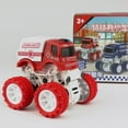 thumbnail image 2 of Rescue Force 12" Fire Truck Ladder Toy with Realistic Lights & Sounds, Free Wheeling Play & Working Ladder! Ages 3+, Red, 2 of 4