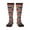 2 Black-1, variant on Fox Face Thigh High Socks Extra Long Stretchy Sock Women Over Knee High Opaque Stocking Daily Wear