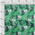 thumbnail image 2 of oneOone Tissu Georgette Viscose Vert Matériel de Robe Tropicale Tissu Imprimé Tissu au Mètre 42 Pouces de Large, 2 of 5