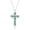 Silver,May, variant on Linawe Amethyst Purple Necklace Cross Charm Necklace for Women Trendy, Gold Plated Chain Crystal Imitation Diamond Birthstone Cubic Zirconia Pendant Necklace, Catholic Religious Gifts