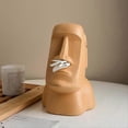thumbnail image 4 of Easter Island Stone Statue Paper Towel Box Home Decoration Statue D, 4 of 5