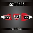 thumbnail image 2 of Attack Graphics Pro Series Number Plate Backgrounds for GASGAS MC 250 2024, 2 of 3