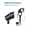 thumbnail image 4 of Luces LED para jardín SUNVIE 12W 900 lm impermeables, paquete de 8, 4 of 6