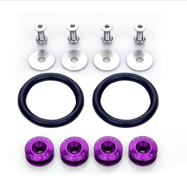 Kaizenmotor Green Alloy Spiked Thorn Style Bumper & Fender Fastener Kit (TH98G)