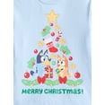 thumbnail image 3 of Bluey Baby and Toddler Girls Holiday Graphic Tee with Long Sleeves, Sizes 12M-5T, 3 of 3