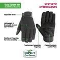 thumbnail image 2 of Expert Gardener Mens Moisture Wicking Synthetic Leather Gardening Gloves, Size M, 2 of 9
