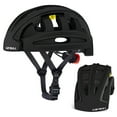 thumbnail image 1 of Casque de Cyclisme Urbain Pliable avec Boucle Magnétique - 18 Évents, Lumière Arrière LED Rouge, Coussinets Amovibles Lavables pour Vélo, E-Scooter, Vélo d'Équilibre - Construction en Moule PC & EPS, Circonférence de la Tête, 1 of 7