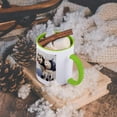 thumbnail image 5 of 3dRose, Dogs, Iditarod Start, Alaska - NA02 DNO0654 - David Northcott, 11oz Two-Tone Green Mug, 5 of 7