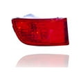 thumbnail image 3 of Bumper Reflector - Compatible/Replacement for '03-05 Toyota 4Runner - Rear On Bumper - Pair, Left Driver + Right Passenger Set - 8158060111, 8159060141 CAPA, 3 of 4