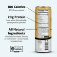 thumbnail image 5 of Slate Milk - High Protein Iced Coffee - Caramel Latte - 20g Protein, 1g Sugar, 100 Calories - 11 fl oz, 12 Cans, 5 of 6