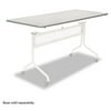 Safco Impromptu Series Mobile Training Table Top Rectangular 72w x 24d Gray 2067GR