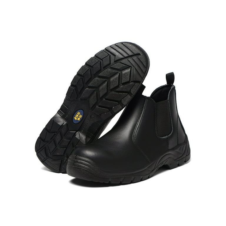 Harsuny Men Working Slip Resistant Industrial Boots Waterproof