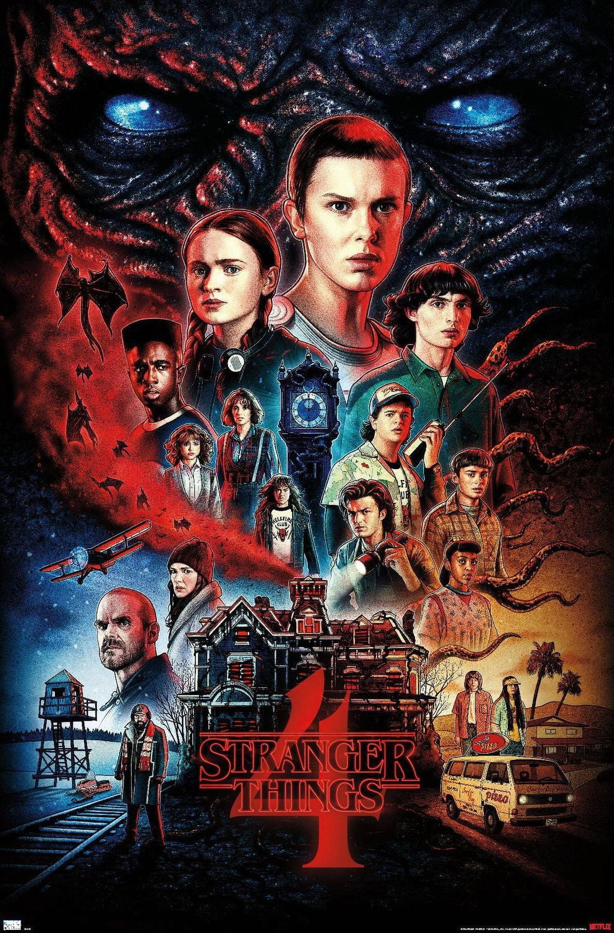 Netflix Stranger Things : Saison 4 - Une feuille