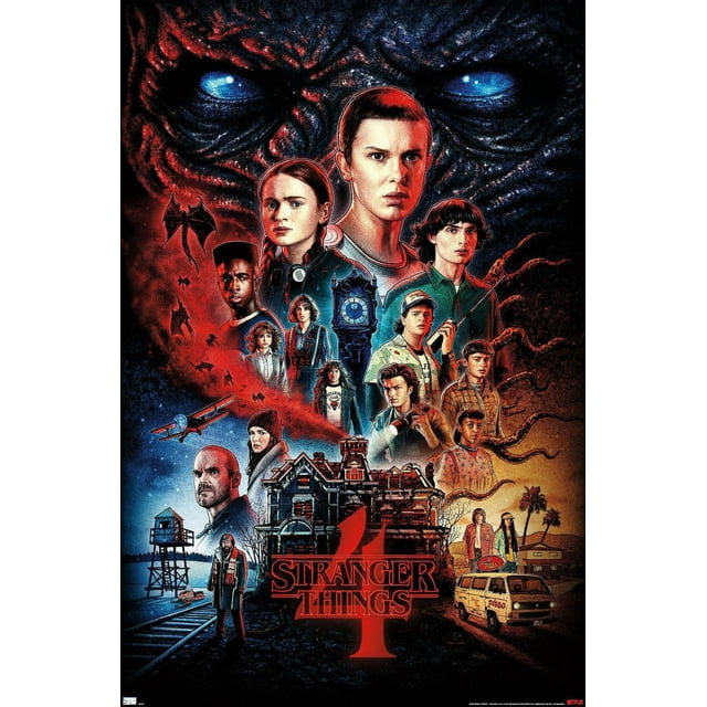 Netflix Stranger Things : Saison 4 - Une feuille