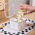 thumbnail image 5 of Multifunctional 4 Compartment Seasoning Dispenser Container with Spoon for Kitchen Storage and Serving, 5 of 5