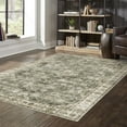 thumbnail image 2 of Avalon Home Marlowe Washable Vintage Oriental Beige/ Brown Indoor Area Rug, 2 of 13