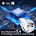 thumbnail image 6 of Wireless Earbuds 75 Hours Bluetooth 5.4 Headphones Sport, 2025 Bluetooth Earbuds Stereo Deep Bass Earbuds with Ear Hook, ENC Noise Cancelling Microphone, IPX7 Waterproof Earphones Helen's Store, 6 of 7