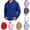 Royal Blue, variant on Urbanix Hoodie for Men Basic Full Zip Long Sleeve Drawstring Hooded Jacket Athletic Hooded Sweatshirts Gym Daily Clothes with Pockets
