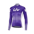 thumbnail image 3 of Maillot de ciclismo de invierno LIV para mujer, de manga larga, térmico, polar, ropa deportiva, uniforme, chaquetas de ciclismo, camisetas para bicicleta de montaña, 3 of 5