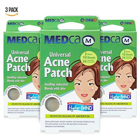 Baby Acne Treatment Acne Care Pimple Patch Absorbing Cover - Hydrocolloid Bandages (108 Count) Two Universal Sizes, Acne Spot Treatment for Face & Skin Spot Patch That Conceals Acne, Reduces Pimples and Blackheads ()