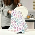 thumbnail image 6 of SKYSONIC Art Star Kitchen Dish Towel Set,Drying Kitchen Towels Tea Towels 1Pcs, 6 of 7