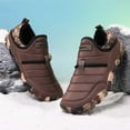 thumbnail image 2 of Men's Ankle Boots Thermal Lined Casual Outdoor Comfortable Warm Shoes for Cold Weather, 2 of 8