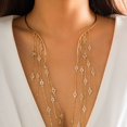 thumbnail image 2 of Collar de Torques abiertos El Mercado de Encantos con COLGANTE de lentejuelas de cristal de estrella, 2 of 4