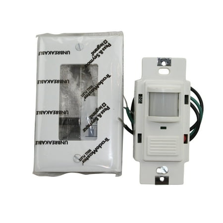 Sensor Switch Lithonia Wsd-Vr Passive Infrared Occupancy Sensor Pir Wall Switch Vandal Resistant 120