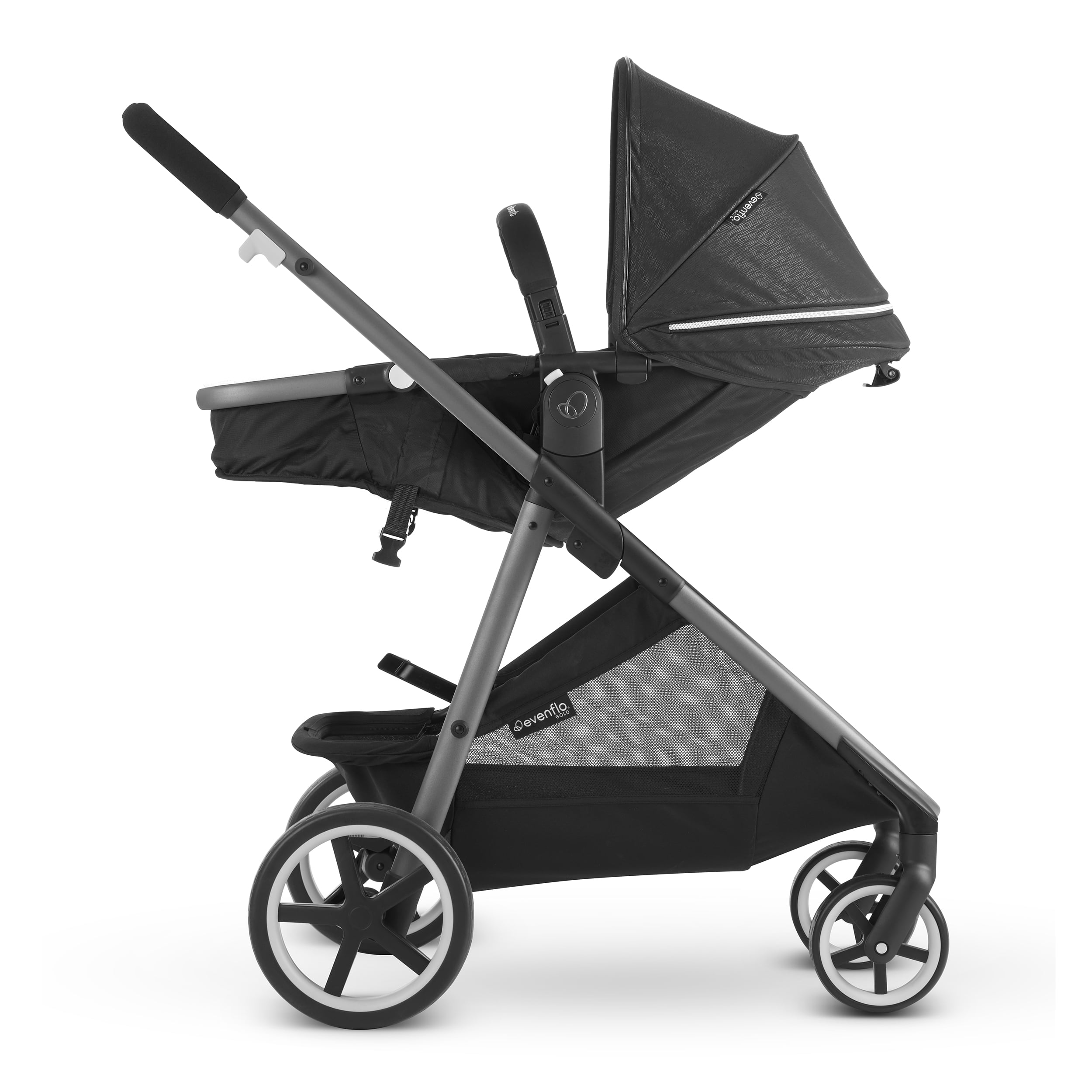 GOLD SensorSafe Shyft Smart Modular Travel System (Onyx Black)