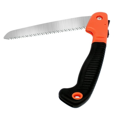 Folding Hand Saw, Gardening/Camping/Pruning Saw with Rugged 7 Inch Blades Professional Folding Saw Razor Tooth Sharp Blade Solid Non-slip Grip