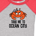 thumbnail image 4 of Inktastic Ocean City Maryland Cute Crab Boys or Girls Baby Bodysuit, 4 of 5