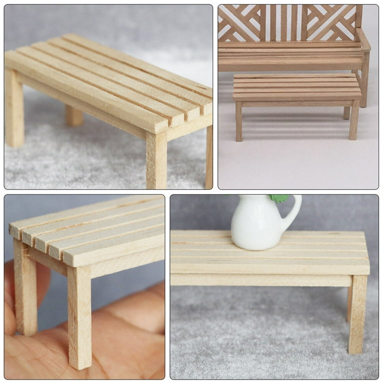 Mini 2024 wooden bench