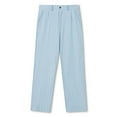 thumbnail image 4 of CONFREE Men's Casual Pants Wide Leg Suit Pants for Men Buttons Solid Color Lightweight Dress Pant With Pocket, 4 of 4