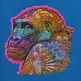 thumbnail image 2 of Colorful Neon Gorilla | Dean Russo Art Animal Lover Womens T-Shirt, Royal, Large, 2 of 6