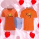 thumbnail image 3 of Playera En Duo Para Parejas De Queen y King 14 De Febrero San Valentin Color Anaranjado Talla Chica Marca Emil SaEs, 3 of 4