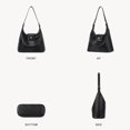 thumbnail image 5 of Crossbody Hobo Bag for Women Trendy Leather Shoulder Purses Adjustable Strap, 5 of 6