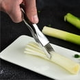 thumbnail image 3 of Clearance Sale Kitchen Stainless Steel Scallion Cutter Flower Cutter Ginger Cutter Household, 3 of 6