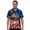 Dark Blue, variant on Mens Shirts Horse Print Short Sleeve Button Down Collar Casual Beach Loose Summer Regular Fit Hawaiian Beige Shirt