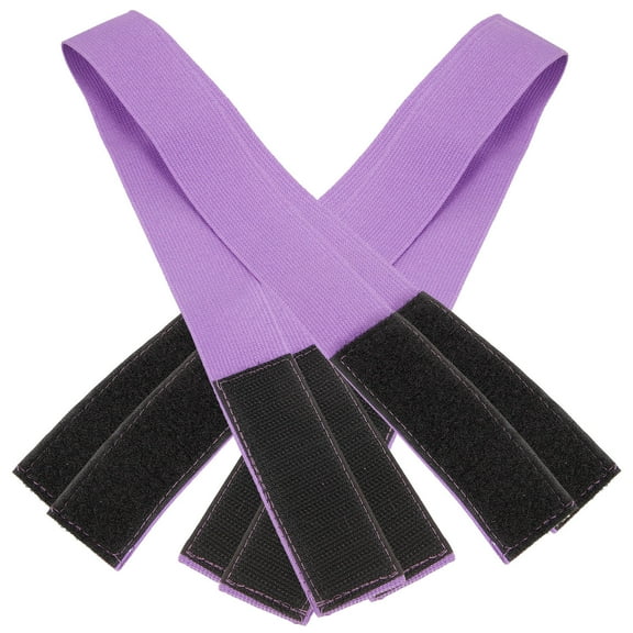 HONMEET Wigs Accessory Wig Bands Purple Cloth 4Pcs