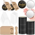 thumbnail image 1 of Set de espejos compactos Tradder, 50 unidades, 7 cm, regalos inspiradores, 1 of 7
