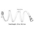 thumbnail image 2 of Pawsdot 1 Pair of TPU Clear Shoe Straps for Slingback Heels Reusable Anti Slip Women Everyday Use, 2 of 8