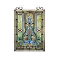 thumbnail image 2 of RADIANCE Goods Tiffany-Style Victorian Glass Window Panel 18x25.5, 2 of 2