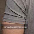 thumbnail image 5 of Yaoyar Men Breathable Casual Sports Fitness T Shirt Gym Workout V Collar Polo Shirts Summer Classic Pullovers, 5 of 9