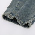 thumbnail image 5 of XXWXYD Girls Denim Overalls, Kids Baggy Wide Leg Suspender Jumpsuit with Adjustable Straps and Pockets for Casual Fall School Play Daily Outfit Wear, 5 of 8