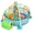 Blue, variant on Baby Play Mat, Caveen 3 in 1 Baby Play Gym Activity Mat, with Hanging Toys and Ocean Balls, for Infants Toddlers, Blue Turtle