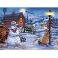 thumbnail image 5 of Buffalo Games 1000-Piece Darrell Bush Collection Country Christmas Jigsaw Puzzle, 5 of 7
