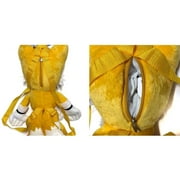Accessory Innovations Sonic The Hedgehog Tails 17 Inch Plush Backpack