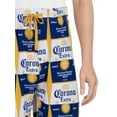 thumbnail image 4 of Men's Corona Graphic Sleep Pants, Poly Spandex Beer Pajama Bottoms, Up to 2XL, 4 of 5
